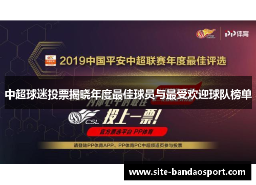 中超球迷投票揭晓年度最佳球员与最受欢迎球队榜单