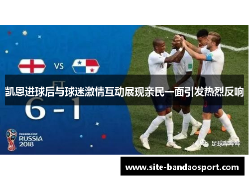 凯恩进球后与球迷激情互动展现亲民一面引发热烈反响